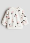 Printed Sweatshirt - White