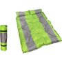 184X120CM Self-inflating Double Camping Mattress With Inflatable Headrests - Green