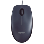 Logitech M100 Corded USB Mouse Grey