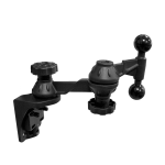 Rizzen 1.5" Dual Swivel Arm Ball Mount