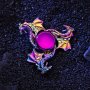 1PC Fidget Spinner Colorful Sky Soaring Dragon Metal Durable Finger Spinner Adult Decompression Artifact Toy Cool