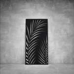 Laser Cut Screen - Design 091 - 2000 X 1000 X 20 Matt Black Outdoor