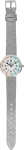 Silver Glitter Timeteach Watch