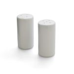 Cylinder Salt & Pepper Set White