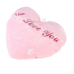 Valentine's Day Luminous Heart Shaped Pillow