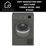 Defy Manhattan Grey Heat Pump Tumble Dryer - 9KG DTD323