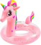 Inflatable Unicorn Swim Ring With Glitters - 70CM