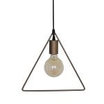 Three Corner Pendant - Dune Ferro