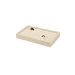 Light Linen Open Ring Tray - Small
