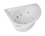 Bath Spa Corner Whelk White Lux Acrylic Built-in 135X135CM