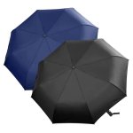 Solid Color Automatic Folding Umbrella Waterproof & Windproof Durable Compact Umbrella For Men & Women