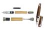Large Jr. Gentleman Chrome Fountain Pen