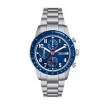 Fossil Sport Tourer Chronograph Stainless Steel Men's Watch FS6047