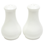 Maxwell & Williams White Basics Fluted Salt & Pepper - White Std Regular