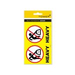 Tower Self Adhesive Heavy Freight Label 81X110MM 1X30 Tbd