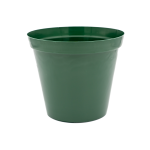 Plastic Pot - Green - 12CM