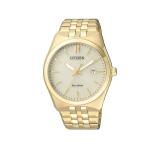 Eco-drive Gold Date Dress Men's Watch BM7332-61P