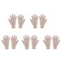 Pioneer Cotton Machine Knit Gloves Large 5 Pack