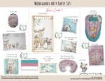 Cot Duvet Bedding Woodlands Arty Farty Set