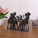 1PC Creative Paper Towel Holder Iron Tissue Storage Rack Paper Towel Rack Napkin Holder Kitchen Gadget For Restaurants Food Truc