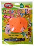 Crazy Craft Crafty Kids Clay Orange 50G NO19