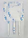 Laser Acrylic Shapes : Clear Square Cake Toppers 8 10 12 15 18 20CM