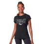 Everlast Ladies Capped Sleeve T-Shirt - Black - S