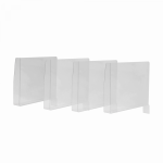 Fine Living Ghost Shelf Divider Set Of 4