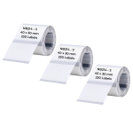 NB214 - - B1 B21 B3S B4 - 40X30MM - 230 Transparent Labels 3