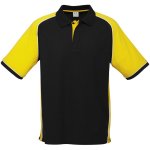 Mens Nitro Golf Shirt Yellow