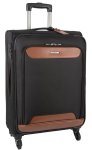 Cellini Monte Carlo 690MM 4 Wheel Trolley Case Black