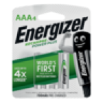 Energizer Recharge Aaa Power Plus Rechargeable Batteries 4-PACK