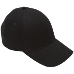 Panel 6 Brushed Cotton Cap HW003 Black Std