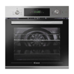 Candy 60CM Inox Oven 70L Aquativa Cleaning Wi Fi