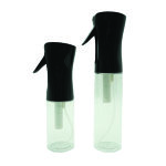 Spray Bottle Clear blk Lar 300ML