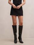 Demi Tailored MINI Skirt - 16 Black