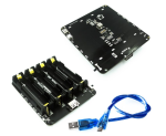 4 Channel 18650 Battery Holder Protection Board + Cable