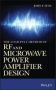 The Loadpull Method Of Rf And Microwave Power Amplifier Design   Hardcover