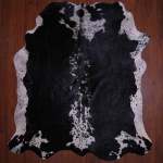 As Grade Nguni Hide 591 Black white M - Medium Black white Panelled