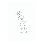 Handrawn Line Art Print 9