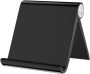 Universal Desktop Stand For Smartphones Tablets & E-book Readers Black