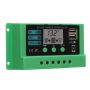 30A Solar Panel Charge Controller 12V 24V