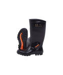Knee Length Gumboot Black