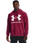 Men's Ua Rival Fleece Big Logo Hoodie - Black Rose Sm
