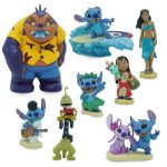 Disney Store Lilo And Stitch Deluxe Figure Set H3 X 10 Cm