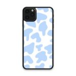 Custom Printed Tpu Cases - Apple Iphone 11 Pro Max & 39 Blue Cow Print& 39 By