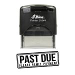 Shiny S-844 Ready Made Stamp Past Due