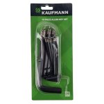 Kaufmann 10 Piece Allen Key Set 1 16" - 1 2" HW0320757