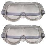 Pvc Protective Safety Goggles Safety Glasses - Pack Of 2
