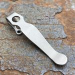 Spyderco Shaman Bodacious TI Deep Carry Clip - Stone Washed